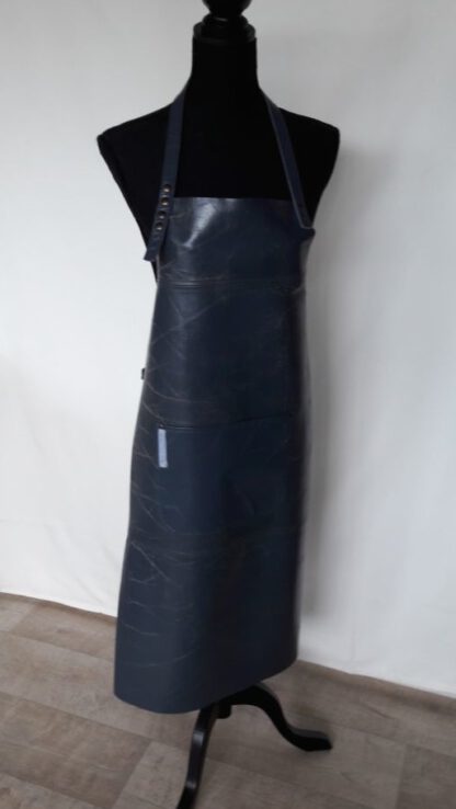 Schort blauw